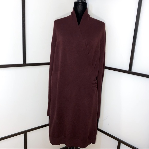 Sweater Dress in Stunning Wine Colour - Picture 6 of 9
